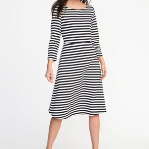 Old Navy Striped A-Line Dress